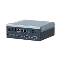 Mini PC Fanless Intel N97 à Faible Consommation, 8/16 Go DDR5, Stockage 128 Go-1 To, DP HD, 4 USB, I210, DC 9-36V pour Contrôle de Mouvement