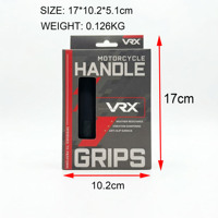 Puños de Manillar Universales para Motocicleta VRX, Extremos de Manillar de Goma TPE Premium Antideslizantes y Amortiguadores de Vibraciones de 22 mm y 24 mm para Yamaha
