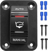 Pompe de cale automobile 12V 24V avec lumière LED interrupteur à bascule étanche montage automatique/arrêt/manuel sur panneau pour voiture et marine