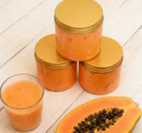 Savon Artisanal Papaye Éclaircissant Anti-Acné et Blanchissant pour le Visage, Marque Privée, Savon Molato Éclaircissant