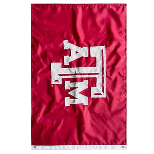 90X150cm 3X5 Ft Size 100% Polyester National Flag Embroidered Texas A&M Flags