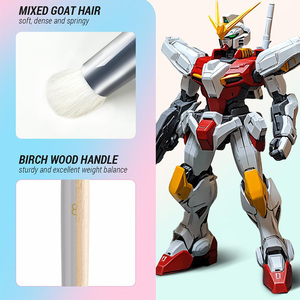 12PCS Esthétique Pastel Pointe Fine Pinceaux Miniatures Détail Fin <span class=keywords><strong>Pinceau</strong></span> Brosse Sèche Ensemble pour Acrylique Huile Aquarelle - Product Image 2