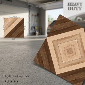 Carreaux de sol en porcelaine numérique céramique 40x40 robustes pour parking extérieur, cour et jardin - Product Image 5