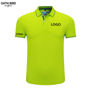 Camicie da Golf Personalizzate con Logo Stampato o Ricamato, in Poliestere/Cotone Traspirante, Uniforme Aziendale a Maniche Corte con Bottoni, Lavorazione a Maglia 200g OATH - Product Image 5