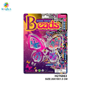 Venta caliente <span class=keywords><strong>Accesorios</strong></span> hechos a mano Fabricación de joyas Kit de cuentas para niños Juegos de <span class=keywords><strong>accesorios</strong></span> de cuentas para niñas Promoción Juguetes Dollar Store - Product Image 4