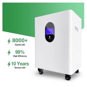 Batterie au lithium LiFePO4 48V 51.2V 300Ah 400Ah 15kWh 20kWh avec CAN pour stockage d'énergie solaire domestique - Product Image 1