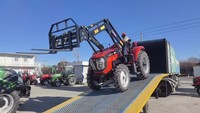 Traktor Mini Pertanian 80HP 100HP 4WD Agricola untuk Peralatan Pertanian dan Lahan Pertanian