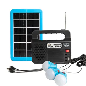 HB1920 Lithium batterie 3600mAh Solar Energy System Mini Solar Energy Kit mit funk funktion aler 3-W-Lampenladung im Telefon