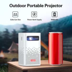 EU Factory Price Wholesale Mini Projector Built-In Battery Portable Smart Android DLP Outdoor Projector for Wholesale Projector - Product Image 2
