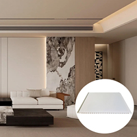 Fournisseur d'usine de panneaux muraux en PVC ignifuges et imperméables, panneaux décoratifs modernes pour l'intérieur