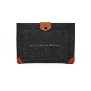 Bolsa de Fieltro Personalizada para Archivos, Maletín de Fieltro para Computadora, Bolsas de Almacenamiento para Materiales de Reuniones, Carpetas con Botones, Paquete de Archivadores para Laptop - Product Image 3