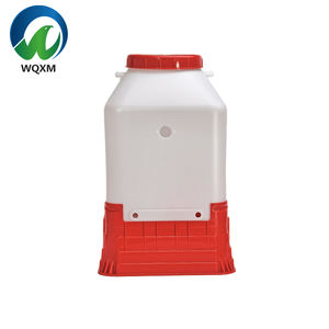 Abreuvoir à volaille en <span class=keywords><strong>plastique</strong></span> de grande capacité <span class=keywords><strong>10L</strong></span> avec bol à eau, nouveau modèle automatique et semi-automatique - Product Image 4