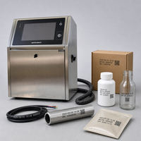 Imprimante jet d'encre CIJ NASCENCE VT2450 384m/min, machine de codage continu pour l'alimentation, les boissons, les câbles, les tuyaux, les cartons