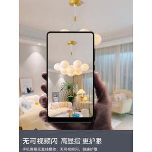 Lampe à bulles de lune créative nordique pour salon, chambre à coucher, salle à manger, lustre planétaire romantique et chaleureux pour chambre principale - Product Image 6