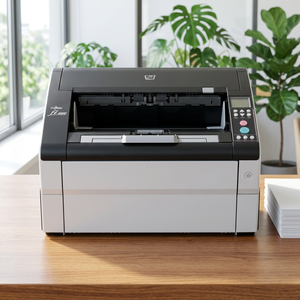 Escáner de Documentos de Alta Velocidad Fujitsu Fi-6800 A3, 130 ppm, 260 ipm, Alimentador Automático de Documentos de 500 Hojas, para Digitalización de Archivos Gubernamentales y Bancarios - Product Image 1