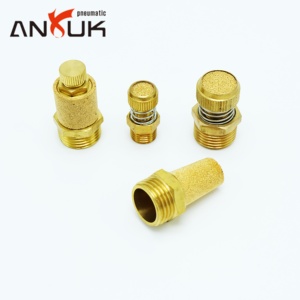 Silencieux pneumatique en acier inoxydable 304 1 8 1 4 <span class=keywords><strong>3</strong></span> 8 Filetage Silencieux d'échappement industriel pour vannes à air - Product Image 6