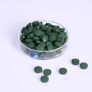 Toplu tabletlerde Chiti doğal organik Spirulina