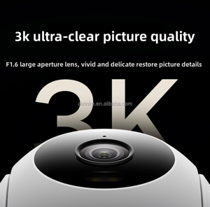 Caméra intelligente WiFi 6 PTZ extérieure <span class=keywords><strong>Mijia</strong></span> 5MP 4C 3K <span class=keywords><strong>360</strong></span>° Vision nocturne couleur pour contrôle via l'application <span class=keywords><strong>Xiaomi</strong></span> - Product Image 2