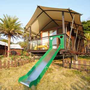 <span class=keywords><strong>Tente</strong></span> de luxe en bois de type <span class=keywords><strong>chalet</strong></span> d'hôtel avec toboggan pour enfants, terrasse extérieure, maison préfabriquée pour resort, glamping, <span class=keywords><strong>chalet</strong></span> de vacances - Product Image 1