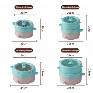 <span class=keywords><strong>Olla</strong></span> Eléctrica de Doble Asa para Uso Doméstico Colorman, Certificación CE, Control Mecánico, <span class=keywords><strong>Olla</strong></span> Eléctrica Multifunción - Product Image 6