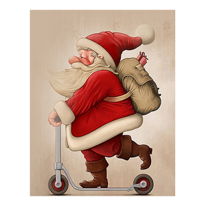 Pintura <span class=keywords><strong>de</strong></span> Diamantes 5D DIY <span class=keywords><strong>de</strong></span> Ever Moment, Santa Claus, <span class=keywords><strong>Navidad</strong></span>, Cuadro Completo con Diamantes <span class=keywords><strong>de</strong></span> Imitación, Bordado <span class=keywords><strong>de</strong></span> Diamantes S2F2307 - Product Image 1