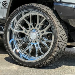 Rines Personalizados Forjados y Pulidos DW Deep Dish de 18, 19, 20 y 22 Pulgadas, 8x165.1, 8x170 para GMC Hummer EV, Diseño Multirradio - Product Image 4