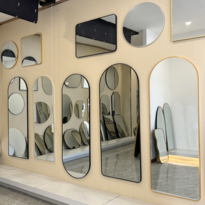 Nhà Máy Bán buôn sang trọng trang trí nội thất kích thước lớn đầy đủ chiều dài vòm thẩm mỹ phòng trang trí nội thất gương - Product Image 4