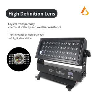 Projecteurs LED d'extérieur étanches IP65 pour architecture, éclairage mural, 44x10W RGBW 4-en-1 - Product Image 4