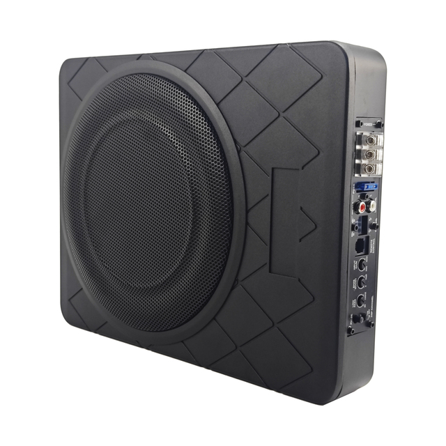 Subwoofer 10 Inch Car Audio Ultra Slim Underseat 600W Aluminum Shallow Mount OEM Direct