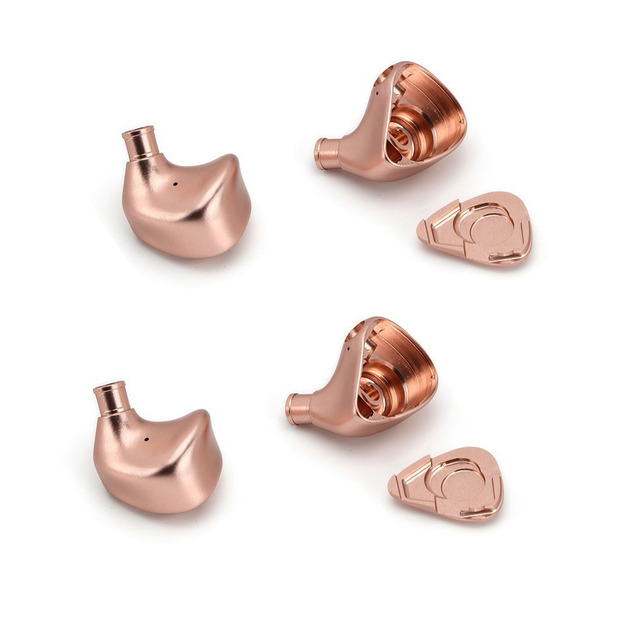HIFI Headphone Prototyping Aluminium Alloy Metal Headphone case CNC Machining TWS bluetooth Headphone case Shaped Parts