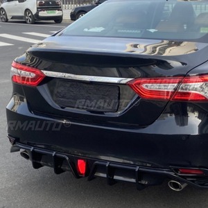 <b>Car</b> Rear Bumper Lip Rear Bumper Splitter <b>Diffuser</b> Bumper Protector Guard Body Kit For Toyota Camry 2018-2022 <b>Car</b> Accessories - Product Image 4
