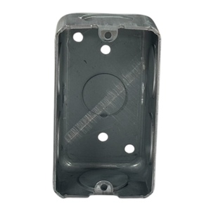 Caja de conexiones de metal de conexión conveniente Caja eléctrica rectangular de una sola banda de alta calidad para edificios - Product Image 1