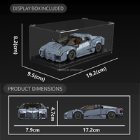 MOULD KING 27108 Re Venton+ Voiture de sport, jouets de construction, kits de briques, modèle MOC, boîte de présentation, ensembles de blocs de construction, cadeau de Noël