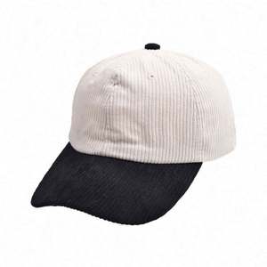 The New Best-selling Two-tone Corduroy Baseball <b>Cap</b> a Versatile <b>Cap</b> for Both Men and <b>Women</b> - Product Image 2