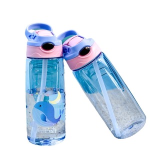 Outdoor Sport <b>Straw</b> <b>Cup</b> Student Kids Plastic Drinkware PP Material for Camping Juice Travel Bottles - Product Image 4
