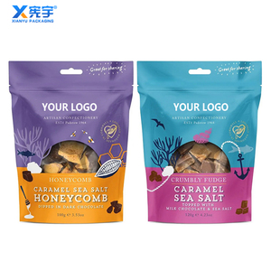 Bolsa de Mylar de Plástico de Grado Alimenticio con Impresión Personalizada, a Prueba de Olores, Reutilizable, de Aluminio, Tipo Stand-Up, para Granos, Carne Seca y Calamar - Product Image 6
