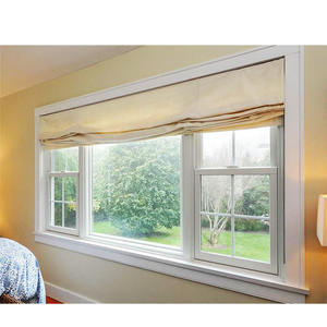 Fenêtre américaine à double guillotine, fenêtre <span class=keywords><strong>coloniale</strong></span> personnalisée en alliage d'aluminium résistant aux intempéries - Product Image 4