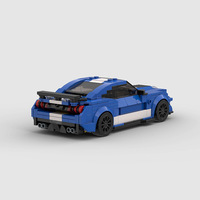 Offre Spéciale : Voiture de Course MOC Compatible avec les Petites Briques de Construction pour Enfants – Jouet DIY en Plastique