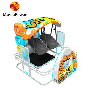 MoviePower <span class=keywords><strong>Prix</strong></span> usine Simulateur de <span class=keywords><strong>vol</strong></span> en <span class=keywords><strong>parapente</strong></span> VR 9D en métal, Machine de jeu d'arcade éducative type montagnes russes - Product Image 3