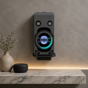 Altavoz Portátil con Ruedas de 6.5 Pulgadas y 50W, Sistema <span class=keywords><strong>PA</strong></span> con Bluetooth, Sonido Estéreo Potente para Fiestas al Aire Libre - Product Image 5