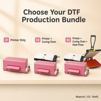 Imprimante DTF à rouleau de 330 mm A3 13 pouces pour T-shirts en coton, polyester et tissus foncés – Impression à la demande – Prix usine mondial