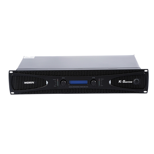K-5 Audio Power Amplifier 2U Class d Sound Power Amplifier Digital