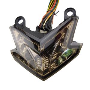 Luz Trasera para Motocicleta Compatible con Kawasaki Z800 ZX-6R (2013-2017) Z125, Luz Trasera LED Modificada - Product Image 4