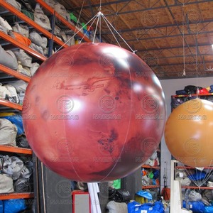 Khuyến mãi sự kiện trang trí nội thất khổng lồ LED Inflatable Trái Đất mặt trăng Hành Tinh bóng Inflatable tám hành tinh năng lượng mặt trời hệ thống - Product Image 3