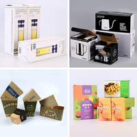Machine automatique de pliage et de collage de boîtes en carton pour cosmétiques, aliments, et emballages de snacks, avec système de fond à verrouillage automatique et de fermeture par rabat.