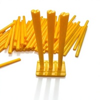 VS Sports India Premium PVC Çift Dikişli Kriket Stump Seti Sağ/Sol El Kullanımı Ağır Hizmet Tipi Hafif Taşınabilir Açık Hava Büyük Boy