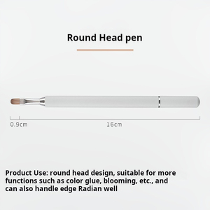 Nail Art Brush <b>Set</b> with Magnetic Holder Professional Gel Painting Tool Custom Logo for Salon - Product Image 5