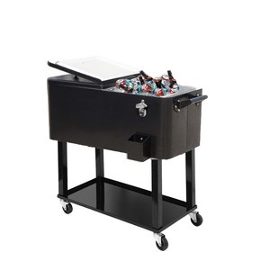 80QT-carrito <span class=keywords><strong>enfriador</strong></span> <span class=keywords><strong>de</strong></span> <span class=keywords><strong>vino</strong></span> para fiesta y Patio, <span class=keywords><strong>Amazon</strong></span> - Product Image 2