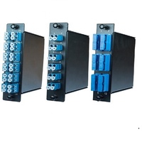 KNC 8 cœurs 12 cœurs 24 cœurs Fibre Optique LGX Plug Cassettes MTP MPO Patch Panel Enclosure Box SC Pigtail Optical Telecommunication