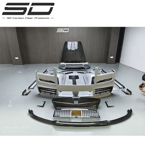 Kit carrosserie large MSY dernière génération avec pare-chocs, extensions d'ailes, seuils de porte, capot moteur en carbone pour Rolls Royce Cullinan 99% Sd Late - Product Image 1